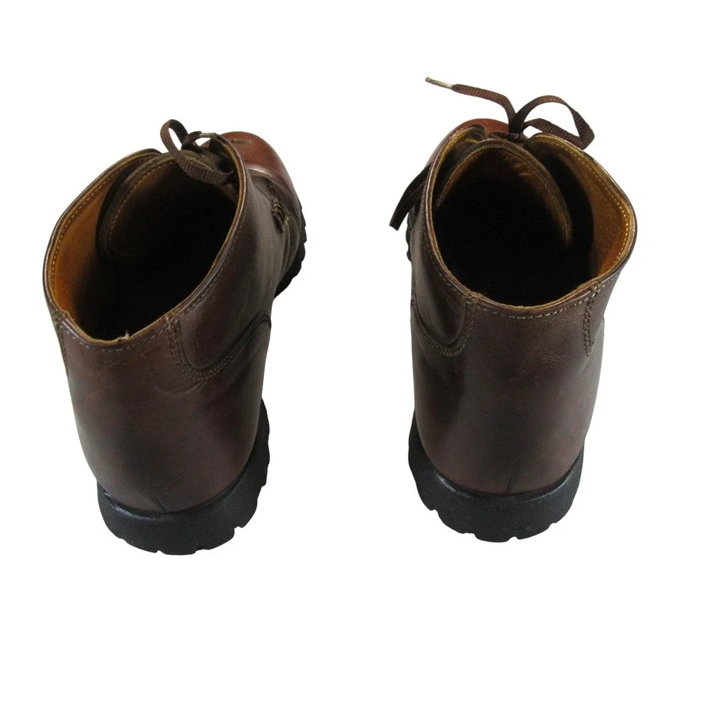 Irish Setter Chukka Boots 9.5 EE Brown Leather‎ Lace Up Vibram Sole 887 Vintage